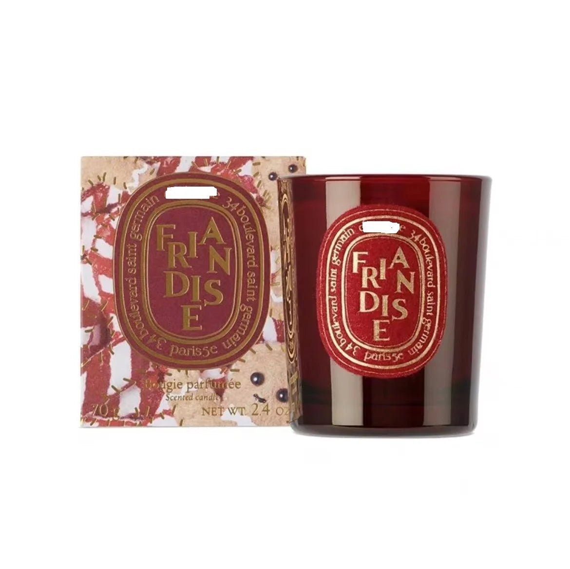 Diptyqueing Christmas Tree Romantic Candles Scented Fragrance Carousel Scented Candle Lid Perfume Aroma Home Decor Luxury Gift