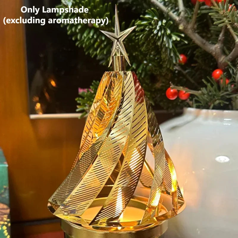 Diptyqueing Christmas Tree Romantic Candles Scented Fragrance Carousel Scented Candle Lid Perfume Aroma Home Decor Luxury Gift